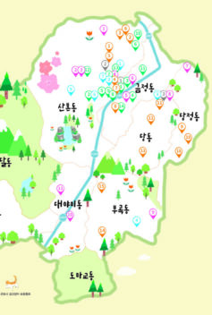 2022군포시 공익활동단체 지도